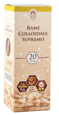 RAME COLLOIDALE SUPREMO 20PPM 100 ML - Farmacia De Pasquale