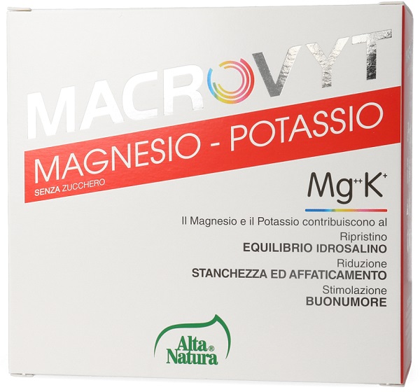 MACROVYT MAGNESIO/POTASSIO 18 BUSTINE - Farmacia De Pasquale
