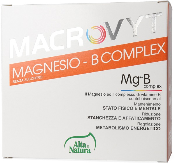 MACROVYT MAGNESIO B COMPLEX 18 BUSTINE - Farmacia De Pasquale