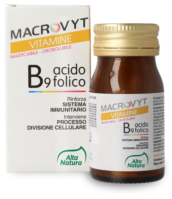 MACROVYT ACIDO FOLICO 40 COMPRESSE - Farmacia De Pasquale