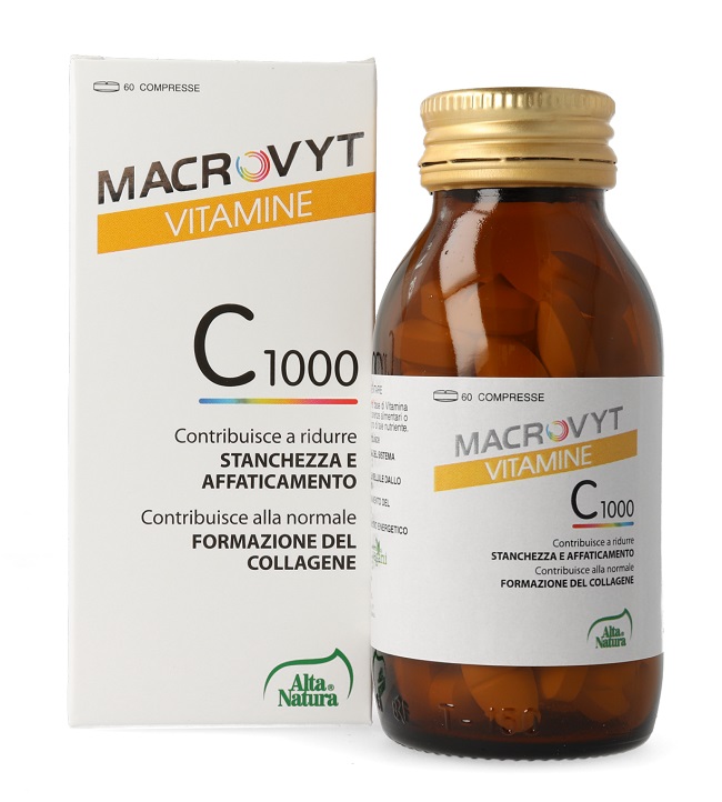 MACROVYT VITAMINA C 1000 FAST & SLOW 30 COMPRESSE - Farmacia De Pasquale
