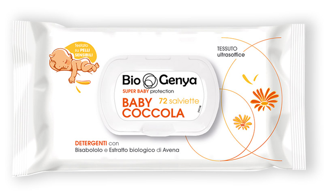 BIOGENYA SUPER BABY PROTECTION 72 SALVIETTE BABY COCCOLA DETERGENTI - Farmacia De Pasquale