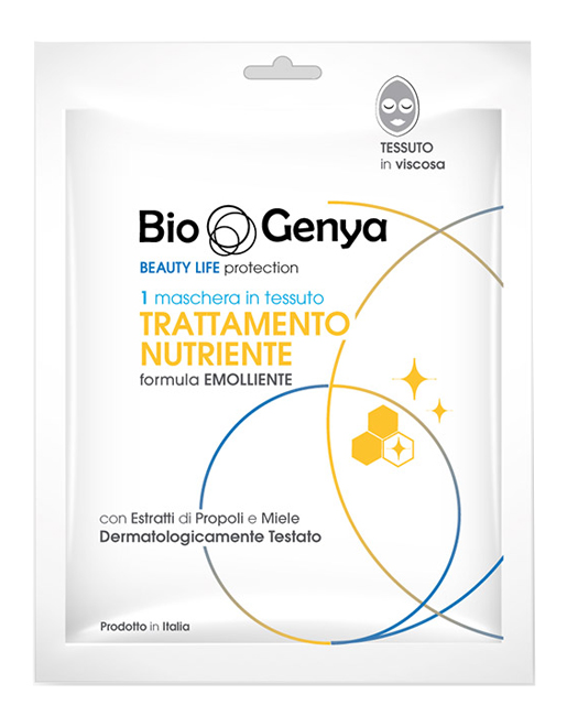 BIOGENYA BEAUTY LIFE PROTECTION 1 MASCHERA IN TESSUTO TRATTAMENTO NUTRIENTE - Farmacia De Pasquale