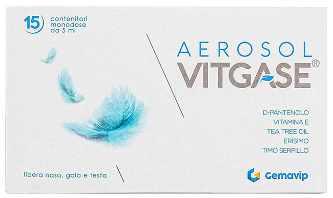 VITGASE AEROSOL 15 FLACONCINI 5 ML - Farmacia De Pasquale