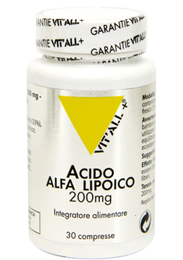 VITAL PLUS ACIDO ALFA LIPOICO 30 COMPRESSE - Farmacia De Pasquale