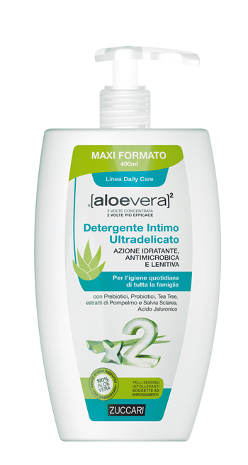 ALOEVERA2 DETERGENTE INTIMO ULTRADELICATO 400 ML - Farmacia De Pasquale