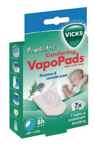 VICKS VAPOPADS ROSEMARY & LAVENDER SCENTE 7 PEZZI - Farmacia De Pasquale