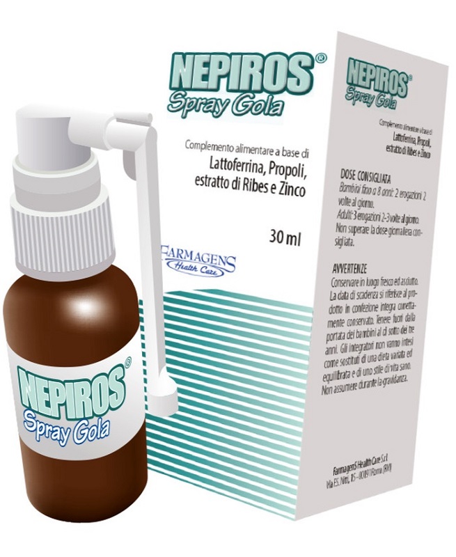 NEPIROS SPRAY GOLA 30 ML NUOVA FORMULA - Farmacia De Pasquale