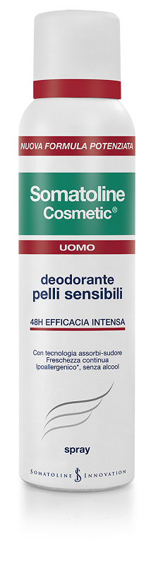SOMATOLINE COSMETIC DEO UOMO SPRAY 150 ML - Farmacia De Pasquale