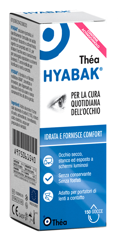 HYABAK SOLUZIONE OFTALMICA 5 ML - Farmacia De Pasquale