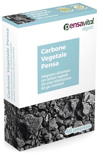 CARBONE VEGETALE PENSA 40 COMPRESSE - Farmacia De Pasquale