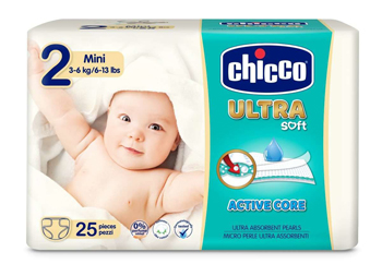 CHICCO PANNOLINO ULTRA CHICCHO MINI 25 X 10 - Farmacia De Pasquale