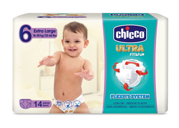CHICCO PANNOLINO ULTRA XL 14 PEZZI - Farmacia De Pasquale