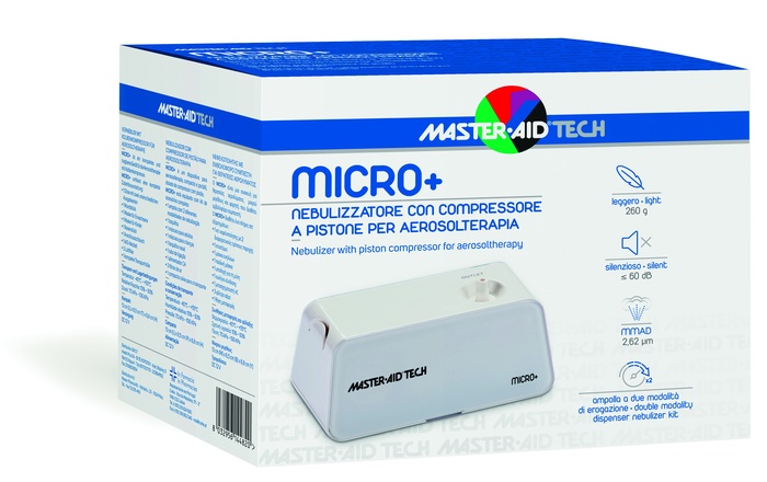 NEBULIZZATORE PISTONE MASTER-AID TECH MICRO+ - Farmacia De Pasquale