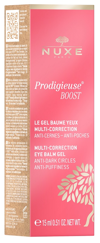 NUXE PRODIGIEUSE BOOST GEL BALSAMO OCCHI MULTI-CORREZIONE 15 ML - Farmacia De Pasquale