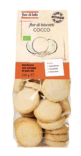 FIOR DI BISCOTTI COCCO 250 G - Farmacia De Pasquale