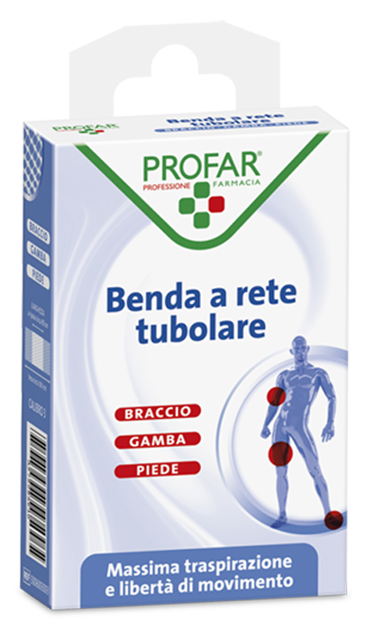 BENDA A RETE ELASTICA BRACCIA PIEDE GAMBA 3 MT TESI CALIBRO 3 PROFAR - Farmacia De Pasquale