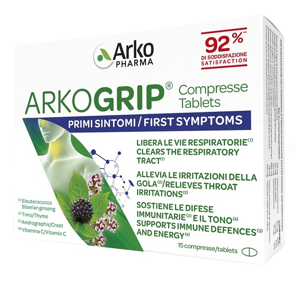 ARKOGRIP 15 COMPRESSE - Farmacia De Pasquale