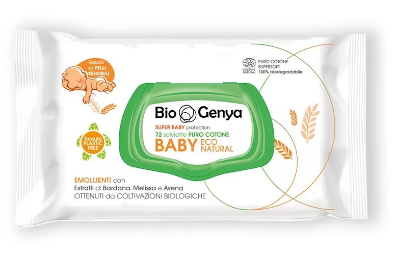 BIOGENYA ECO NATURAL BABY COTONE 72 PEZZI - Farmacia De Pasquale