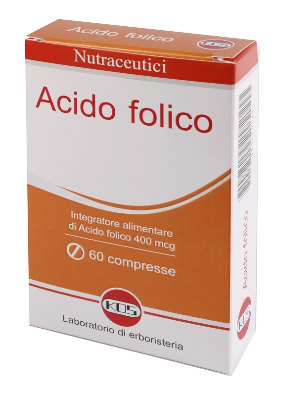 ACIDO FOLICO 400MCG 60 COMPRESSE - Farmacia De Pasquale