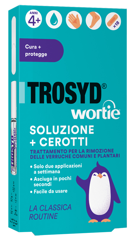 TROSYD WORTIE SOLUZIONE + CEROTTI - Farmacia De Pasquale