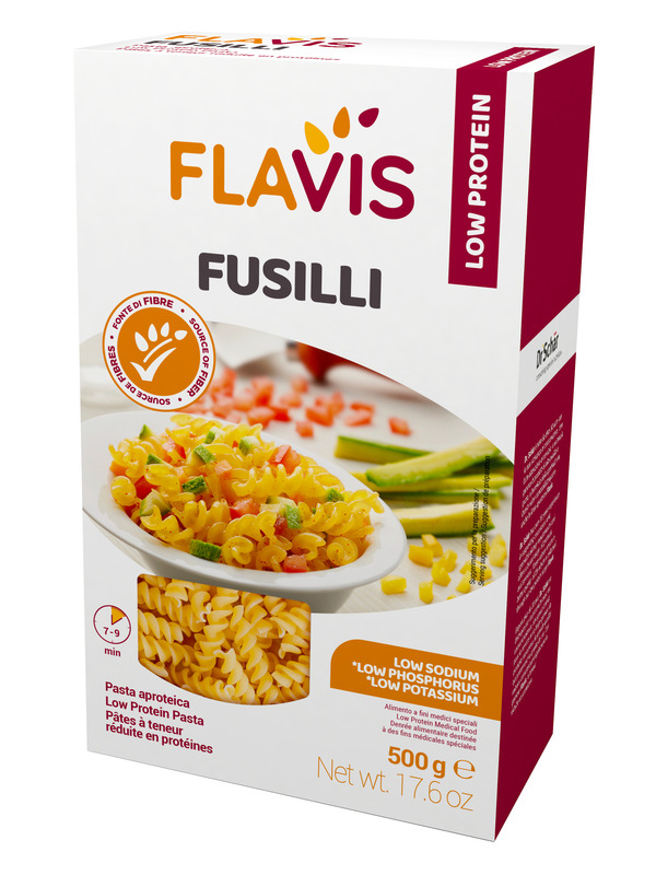 FLAVIS FUSILLI APROTEICI 500 G - Farmacia De Pasquale