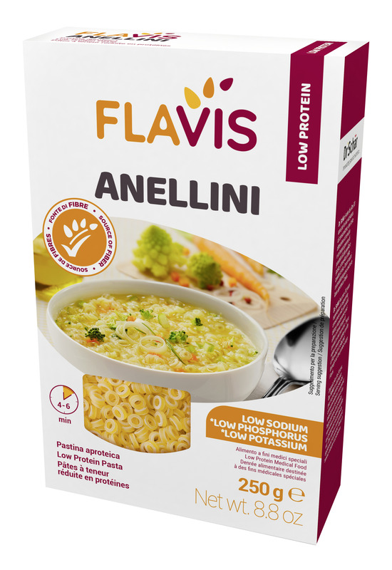 FLAVIS ANELLINI APROTEICI 250 G - Farmacia De Pasquale