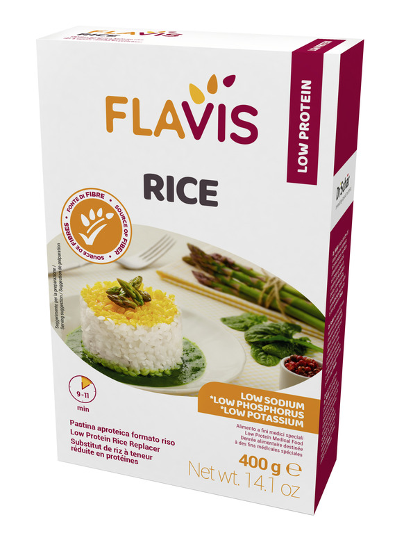 FLAVIS RICE PASTINA APROTEICA FORMATO RISO 400 G - Farmacia De Pasquale