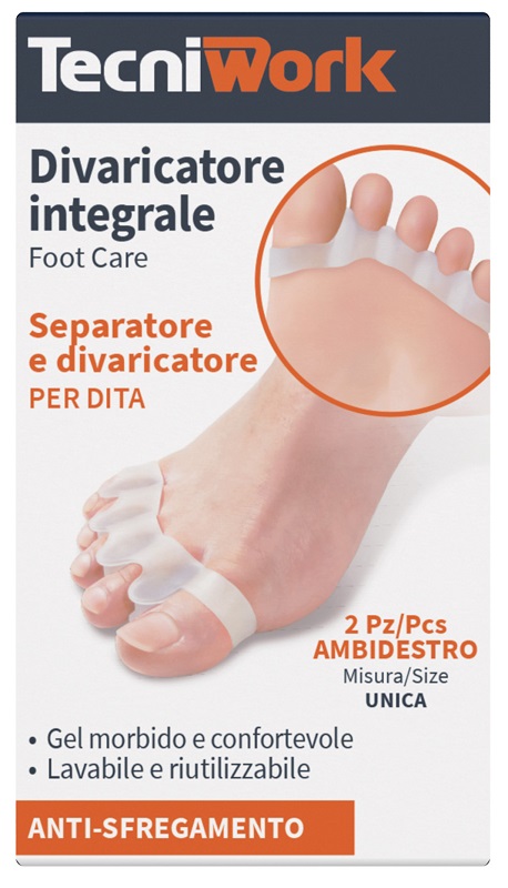 SEPARATORE INTEGRALE DITA 2 PEZZI - Farmacia De Pasquale