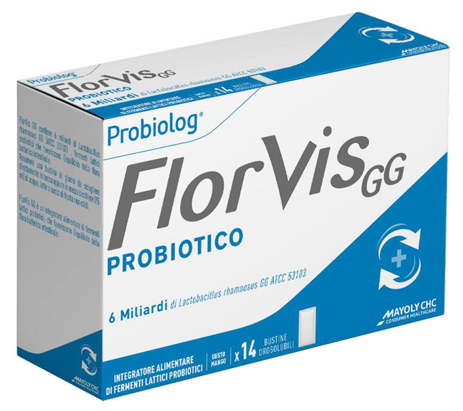 FLORVIS GG 14 BUSTINE OROSOLUBILI GUSTO MANGO - Farmacia De Pasquale