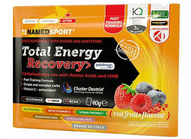 TOTAL ENERGY RECOVERY RED FRUITS 40 G - Farmacia De Pasquale