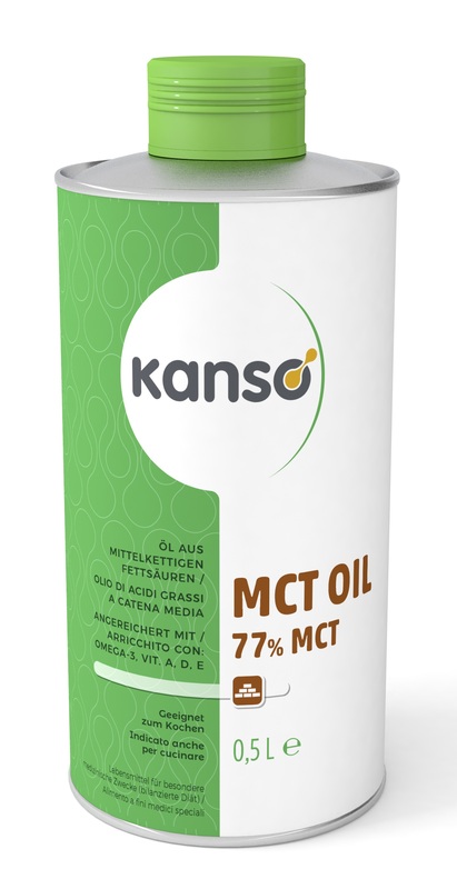 KANSO MCT OIL 77% OLIO DI ACIDI GRASSI 500 ML - Farmacia De Pasquale