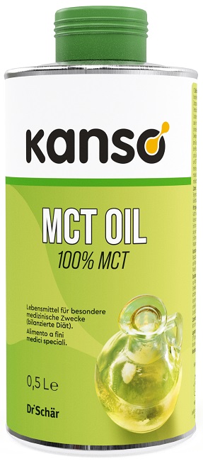 KANSO MCT OIL 100% OLIO DI ACIDI GRASSI 500 ML - Farmacia De Pasquale