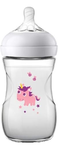 AVENT BOTTLE NATURAL 2.0 9OZ UNICORN - Farmacia De Pasquale