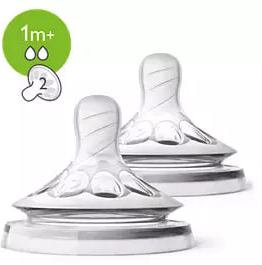 AVENT 2 TETTARELLE NATURAL FLUSSO LENTO 2 FORI - Farmacia De Pasquale