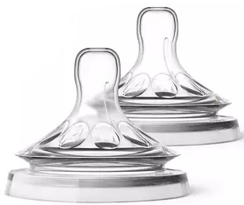 AVENT 2 TETTARELLE NATURAL FLUSSO ABBONDANTE 4 FORI - Farmacia De Pasquale