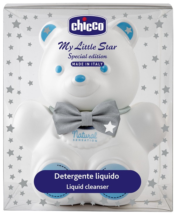 CHICCO COSMETICI NATURAL SENSATION DETERGENTE ORSO STARS - Farmacia De Pasquale