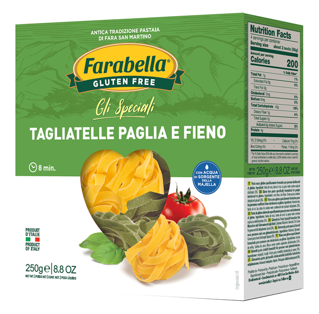 FARABELLA TAGLIATELLE PAGLIA FIENO 250 G - Farmacia De Pasquale