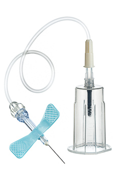 AGO BUTTERFLY NIPRO STANDARD WINGED SET 23 GAUGE 50 PEZZI - Farmacia De Pasquale