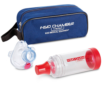 FISIOCHAMBER VISION PLUS INFANT CAMERA DI INALAZIONE ANTI STATICA CON MASCHERA PANDA - Farmacia De Pasquale