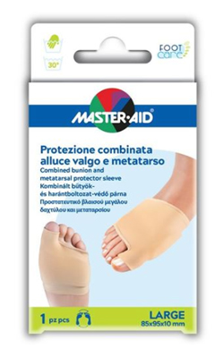 PROTEZIONE MASTER-AID FOOTCARE PER ALLUCE VALGO E METATARSO LARGE 1 PEZZO D8 - Farmacia De Pasquale