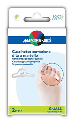 CORRETTORE DITA A MARTELLO MASTER-AID FOOTCARE SMALL 2 PEZZI C12 - Farmacia De Pasquale