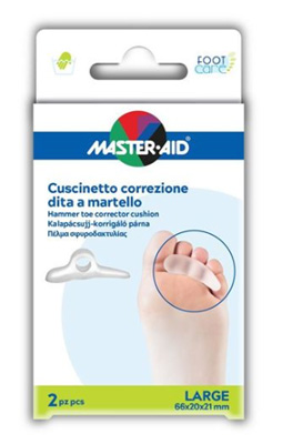 CORRETTORE DITA A MARTELLO MASTER-AID FOOTCARE LARGE 2 PEZZI C13 - Farmacia De Pasquale