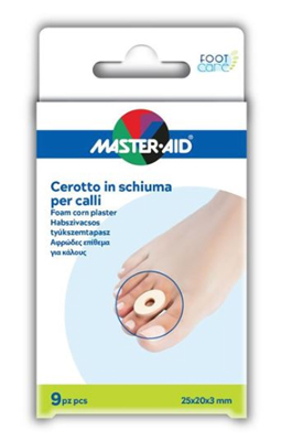 CEROTTO CALLI MASTER-AID FOOTCARE IN SCHIUMA PU 3 MM 9 PEZZI B9 - Farmacia De Pasquale