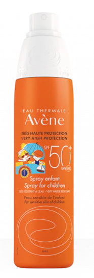 EAU THERMALE AVENE SOLARE SPRAY BAMBINO SPF 50+ 200 ML NUOVA FORMULA - Farmacia De Pasquale