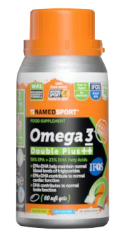 OMEGA 3 DOUBLE PLUS++ 60 SOFT GEL - Farmacia De Pasquale