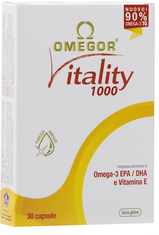 OMEGOR VITALITY 1000 30 CAPSULE MOLLI - Farmacia De Pasquale