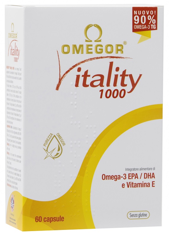 OMEGOR VITALITY 1000 60 CAPSULE MOLLI - Farmacia De Pasquale