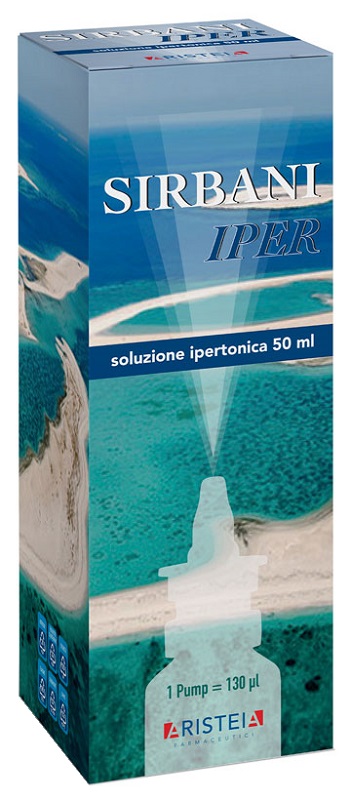 SIRBANI IPER SOLUZIONE IPERTONICA 50 ML - Farmacia De Pasquale
