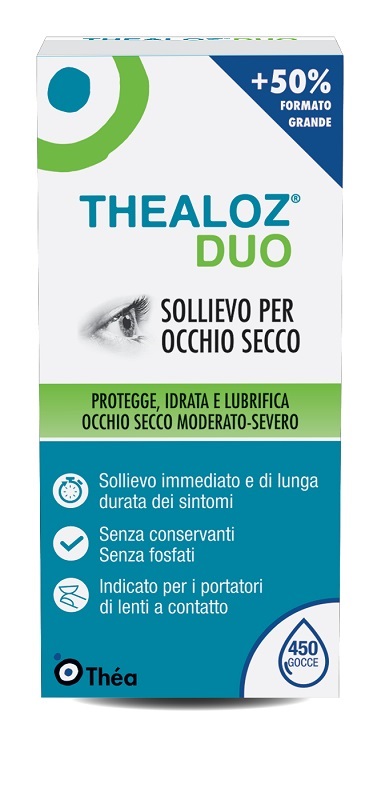 THEALOZ DUO SOLUZIONE OFTALMICA FLACONE 15 ML - Farmacia De Pasquale
